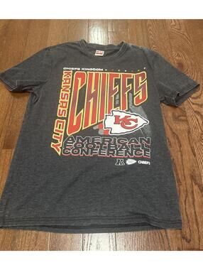 Kansas City Chiefs Kingdom Charcoal NFL Tee T-Shirt Size Medium Men’s 2